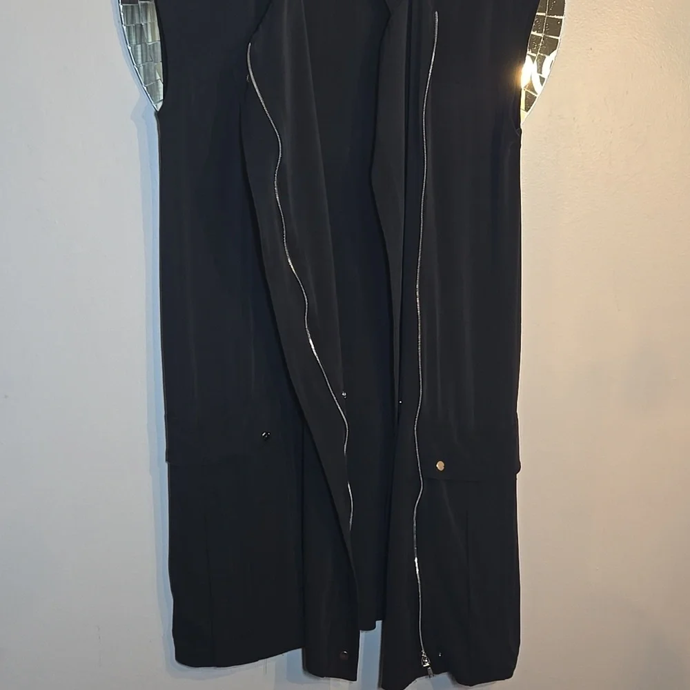 Gucci Sleeveless Silk Long Full Zip Vest - Picture 8 of 15